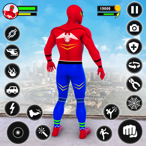Spider Rope Hero Vice Town icon