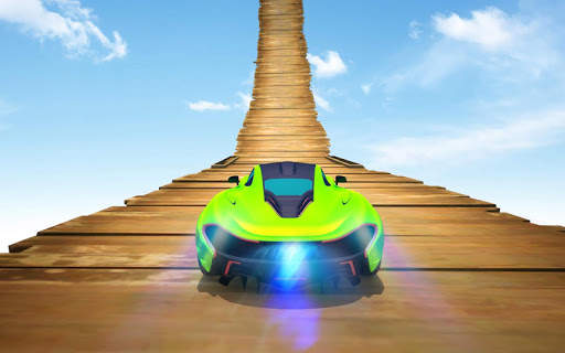 Crazy Car Stunt Game- Stunt Car Games on Mega Ramp screenshot 3