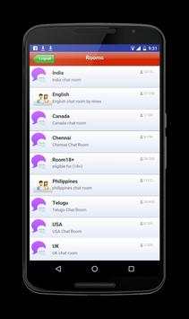 Chat Rooms - Chat with strangers screenshot 6