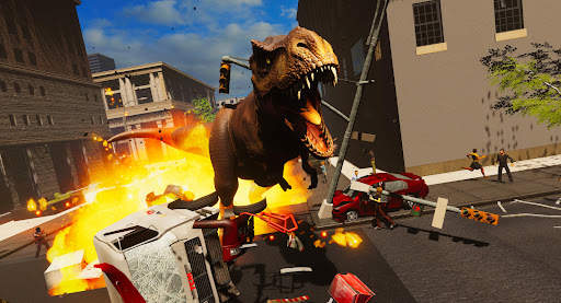 T-rex Simulator Dinosaur Games screenshot 3