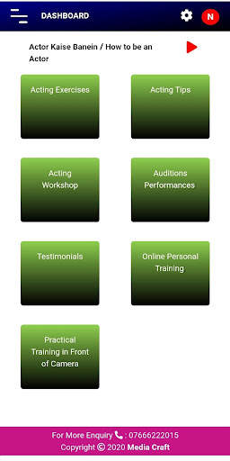 Online Acting Class screenshot 2