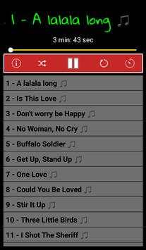 BOB MARLEY SONGS 2019 OFFLINE ( 50 SONGS ) screenshot 2