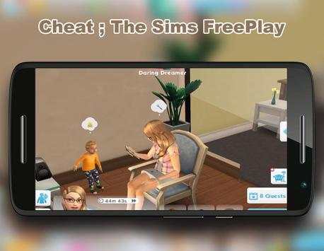 Cheat; The Sims FreePlay screenshot 3