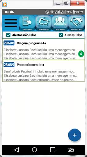 JB Mobile screenshot 1