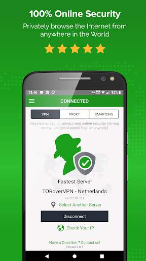 Unlimited VPN app - Simple and easy to use - ibVPN screenshot 2