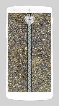 fake zipper diamond lock screenshot 1
