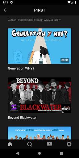 SpeccTV screenshot 2