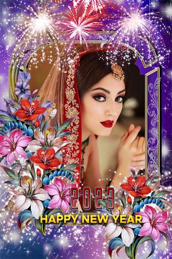 2023 New year photo frame screenshot 13