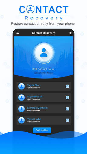 Contact Recovery - Recover Deleted All Contacts screenshot 2