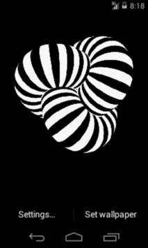 Hypnotic 3D Live Wallpaper screenshot 1