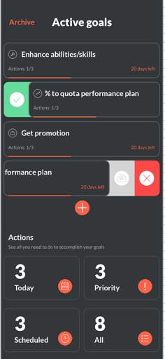 Goalster screenshot 5