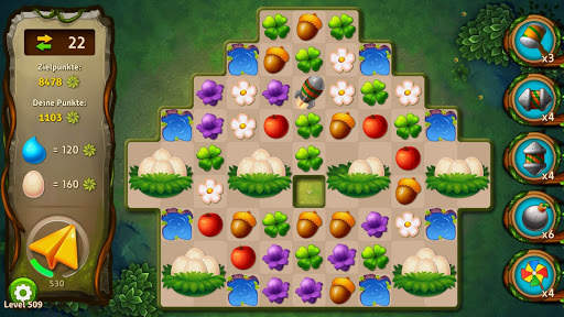 3 Gewinnt Spiele - Wald Puzzle screenshot 2