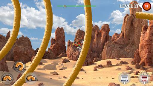 Moto XM hill climb - Amazing race screenshot 4
