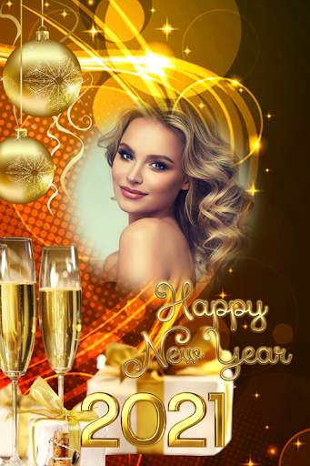 2021 New Year Photo Frames - New Year Frames 2021 screenshot 2
