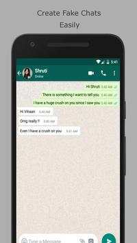 Fake chat editor for whatsapp messenger screenshot 5