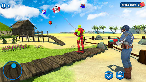 Superhero Kite Battle - Flying Master 3D screenshot 4
