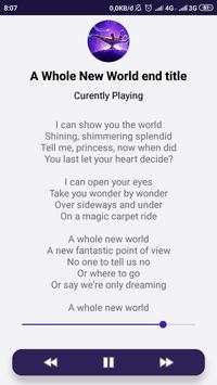 Aladdin Songs offline 2 تصوير الشاشة