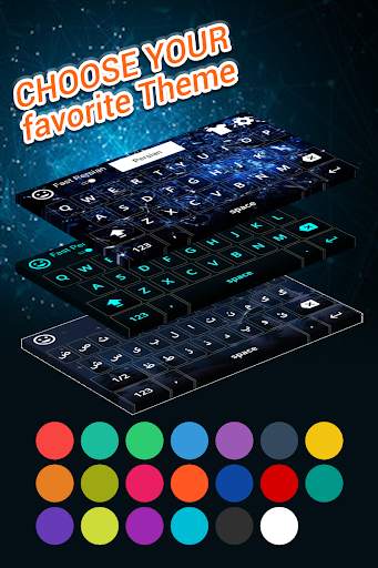 Farsi keyboard - English to Persian Keyboard app screenshot 1