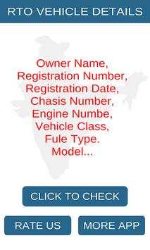 RTO Vehicle Details screenshot 1