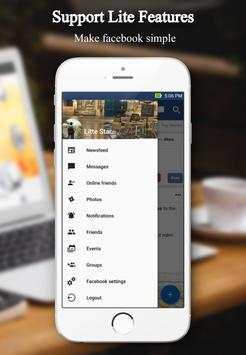 Mini for Facebook screenshot 3