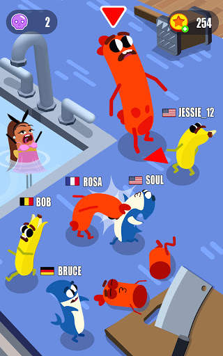 Sausage Wars.io screenshot 1