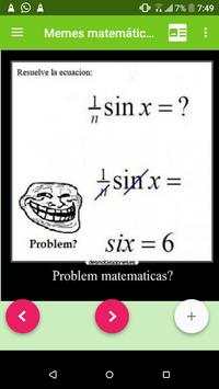 Memes de matemática para WhatApp y Facebook screenshot 8