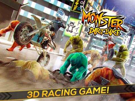 Monster Dirtbike City Racing screenshot 4