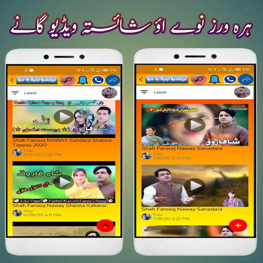 Shah farooq mp3 and Video Pashto Songs screenshot 1