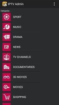 IPTV Admin screenshot 2