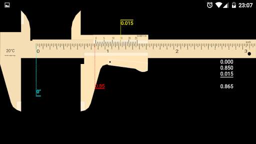 Vernier Caliper скриншот 3