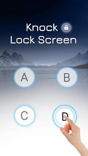 Touch lock screen - knock lock screen screenshot 1