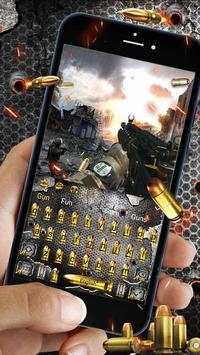 Coole Gunnery Bullet-Tastatur screenshot 1
