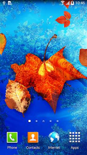 Autumn Leaves Live Wallpaper screenshot 2