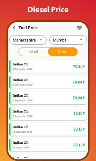 Daily Petrol & Diesel Price : Fuel Pump Locator screenshot 3