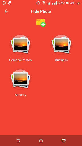 Applock Hide Private Photos Videos- Moblickr 4 تصوير الشاشة