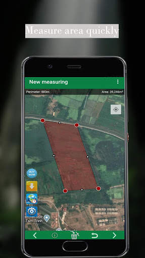 UTM Area Measure स्क्रीनशॉट 2