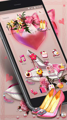 Salmon Pearl Sandal Theme screenshot 1