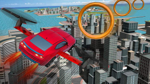 Penerbangan Mobil Akrobat Sopir Kota Simulator screenshot 2