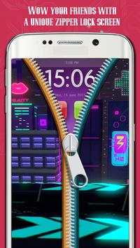 Zip Lock Screen : Neon Bright screenshot 4