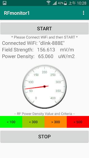 RF Monitor – Connected WiFi screenshot 2