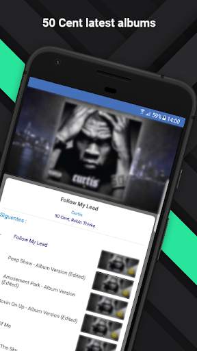 50 Cent music : Toda la música de 50 Cent screenshot 4
