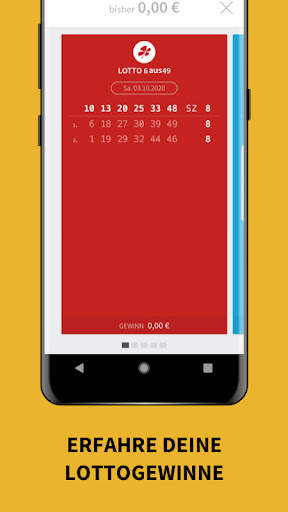 Lotto Scanner: Gewinncheck 4 تصوير الشاشة