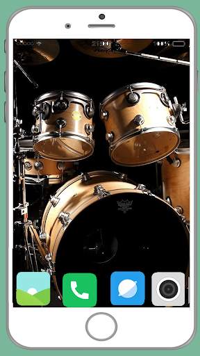 Drum Set Full HD Wallpaper screenshot 1