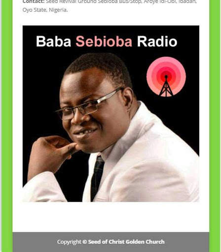 Baba Sebioba Radio screenshot 3