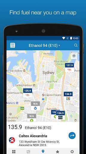 NSW FuelCheck screenshot 2