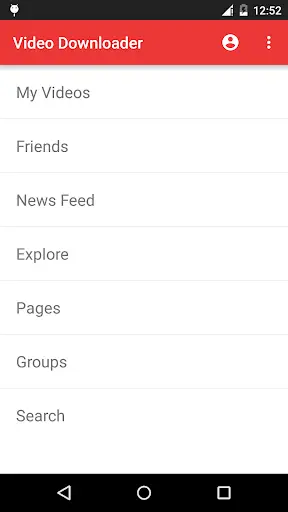 Video Download For Facebook screenshot 1