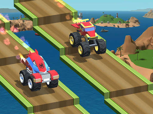 Stunt Racing Car - Sky Driving screenshot 5