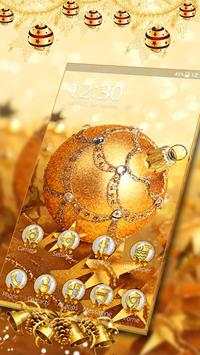 Gold Snowball Launcher Theme Live HD Wallpapers screenshot 3