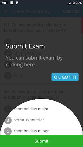 Anatomy and Physiology mcq Questions Free Offline screenshot 6