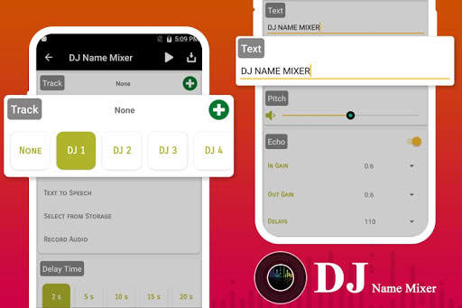 DJ Name Mixer - Mix Name with Song screenshot 1